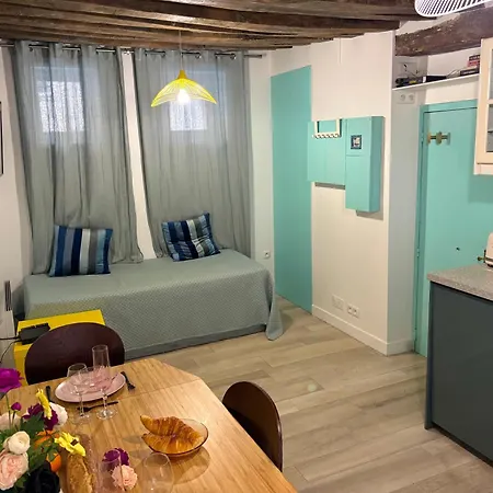 Heart Of Saint-germain Cozy 2br For 5 Aldaro