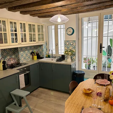 Апартаменты Heart Of Saint-germain Cozy 2br For 5 Aldaro *